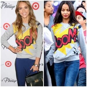 3.1 Phillip Lim for Target NWT Boom Graphic Sweatshirt Size S 20th Anniversary